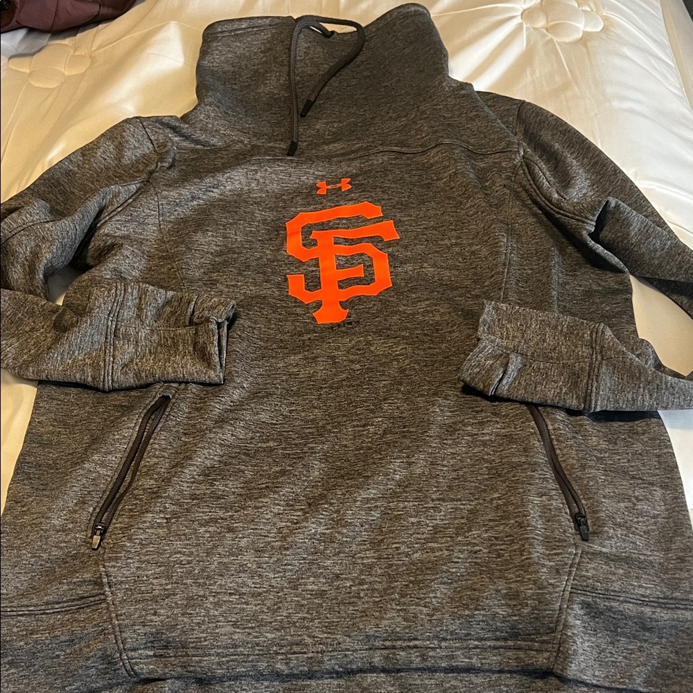 Gray Pullover with SF Giants Logo